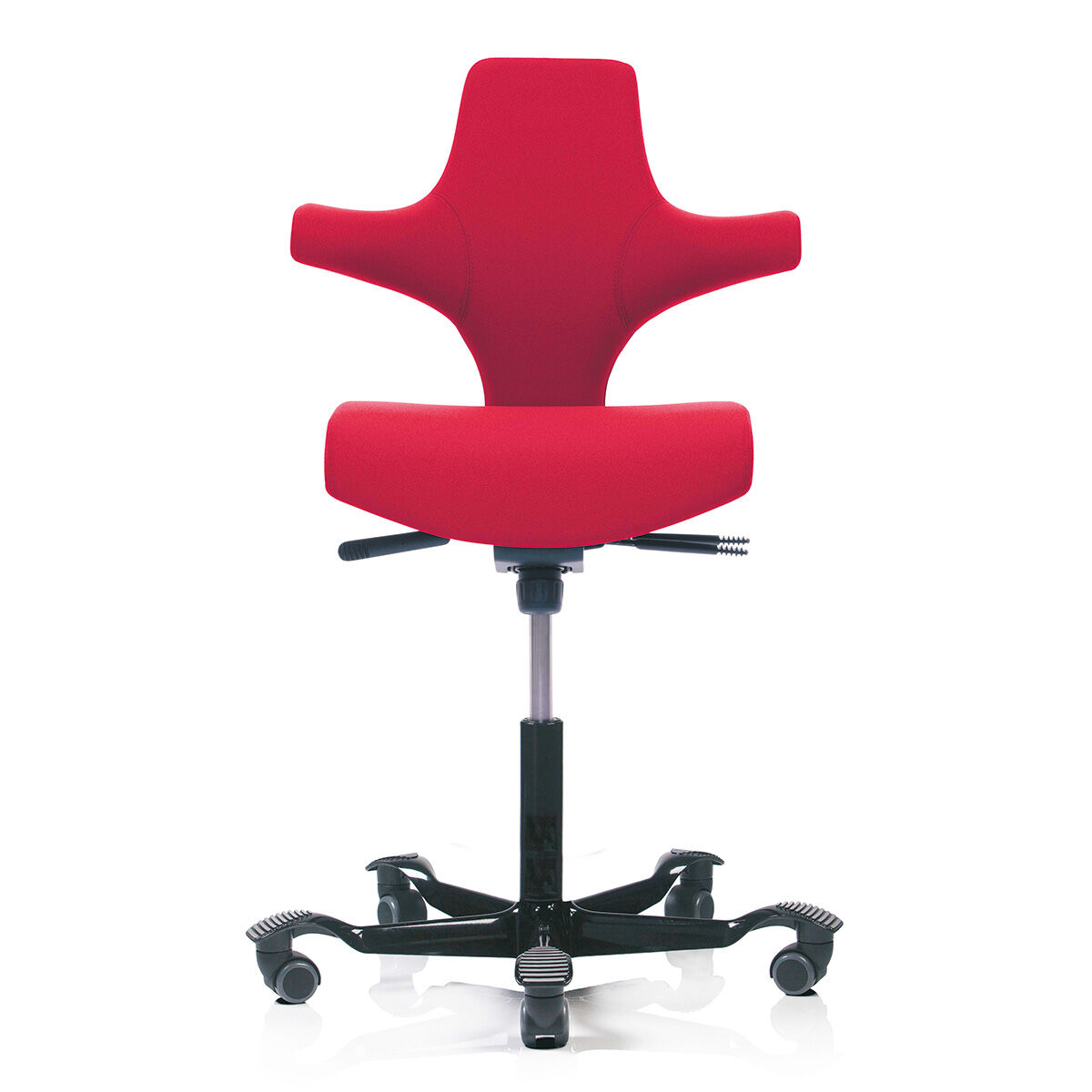 HAG Capisco 8126 Bürostuhl mit Flachsitz und ergonomischer Lehne