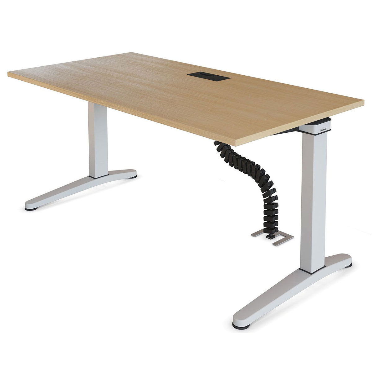 Steelcase OLOGY elektrisch höhenverstellbarer Schreibtisch, 720 - 1.200 mm Höhe